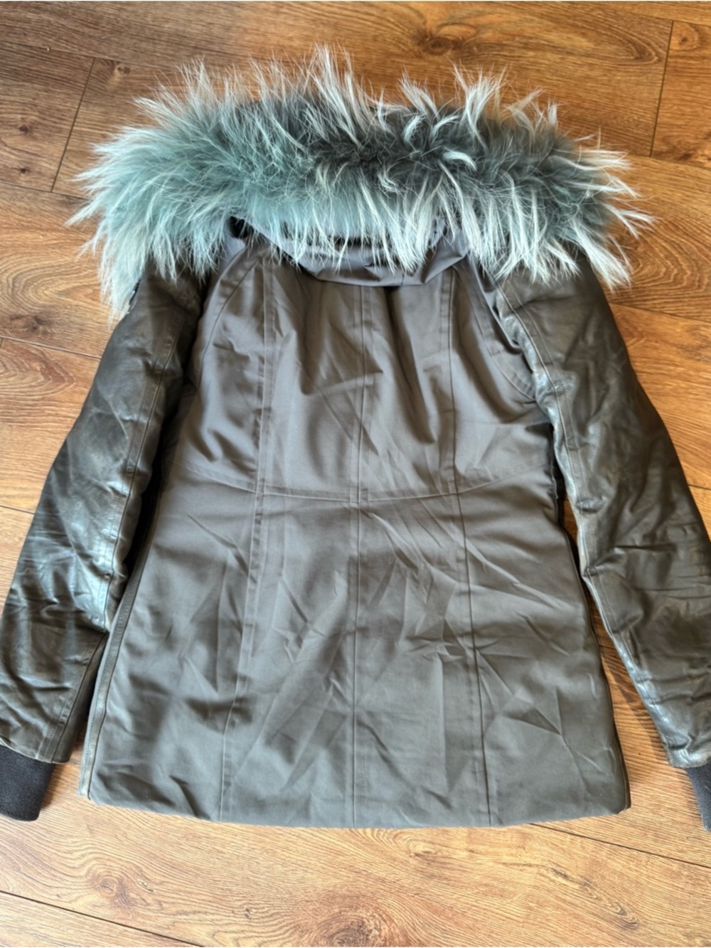 Rudsak coat medium fur leather - Picture 5 of 10